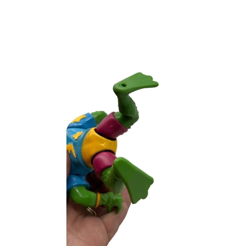 Genghis Frog Teenage Mutant Ninja Turtles TMNT 1989 Playmates Action Figure VTG - Picture 6 of 6